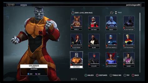 marvel heroes omega character prices